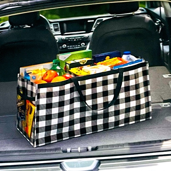 myco Handbags - Myco Trunk Organizer black and white NEW with tags